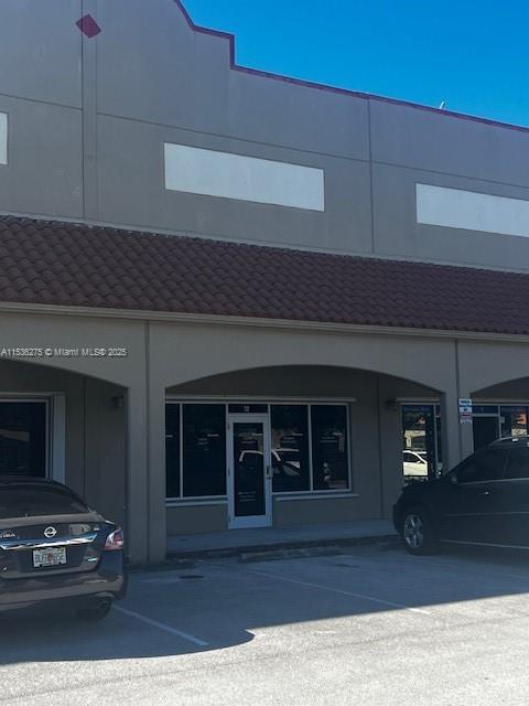 Industrial Condo with Retail frontage located across from Miami Executive Airport. Unit offers one grade level door at rear of the property.