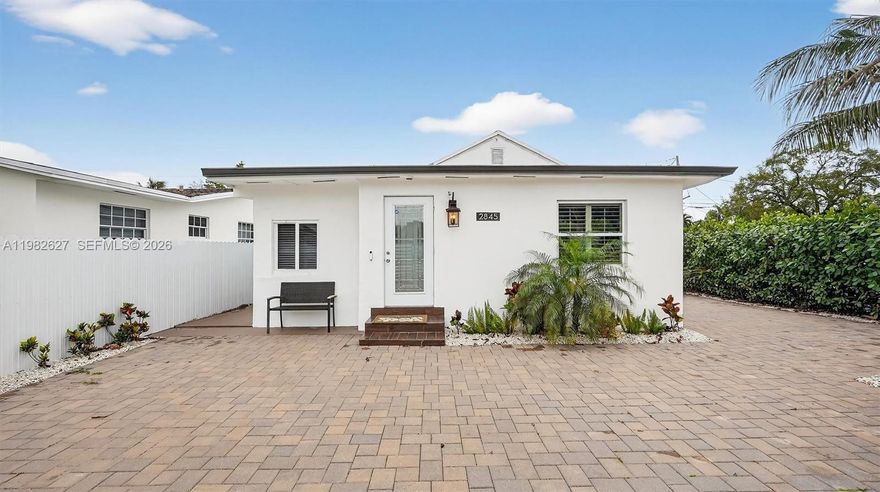 Gorgeous and fully remodeled 3-bedroom, 3-bathroom corner single-family home, ideally located near the highly desirable Coral Gables area. Size looks bigger that  is in public records. This well-maintained residence features a spacious and functional layout with separate living, dining, and family rooms, enhanced by high ceilings and abundant natural light throughout. *** SELLER FINANCING AVAILABLE*** for qualified buyers, a great opportunity for flexibility and easier qualification. 
The oversized primary bedroom offers a comfortable sitting area, perfect for relaxation. Step outside to a large concrete patio, ideal for entertaining, with additional side space suitable for boat parking. The expansive driveway accommodates up to 6 vehicles. This property combines comfort, space, and an excellent location—truly a must-see that you will fall in love with!