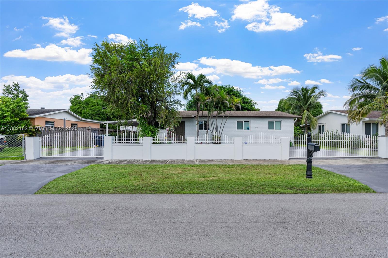 Centrally located in Miami, this fully remodeled 4BED/2BATH home with a SPACIOUS 1BED/1BATH in-law quarters offers comfort, flexibility, and RENTAL INCOME potential. Recent upgrades include impact windows, newer roof, new AC, new water heater, washer/dryer, updated electrical panel, and NEW PVC plumbing throughout. The modern kitchen showcases quartz countertops, stainless steel appliances, Spanish porcelain tiles, and renovated bathrooms. Freshly painted inside and out, this move-in-ready property sits on a large lot with ample space for a boat or RV. NO HOA restrictions. Close to the Turnpike, A+ schools, and nearby supermarkets, the location is ideal. The detached in-law suite is perfect for guests, extended family, or additional income. Easy to show!