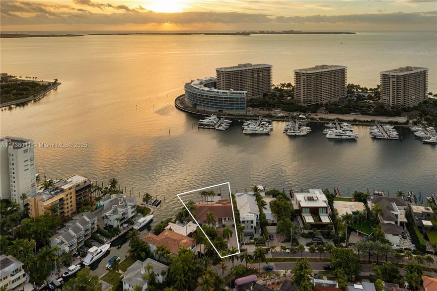 Situated peacefully on a point corner-lot in Miami’s sought-after North Coconut Grove neighborhood, this waterfront property is the ultimate opportunity to build or renovate the existing 8BR/10+1BA home into your dream estate. 139’ of pristine water frontage allows for direct ocean access, along with breathtaking unobstructed views of Biscayne Bay & Key Biscayne, out to the Atlantic Ocean. The existing 7,335 sqft. home features tons of natural sunlight, hurricane impact windows & doors, a 2-car garage, space for an elevator, private dock with boat lift, and is generator-ready. Additionally, a private 1BR/1BA guest house is situated on the property with its own kitchen. Amazing location minutes to the village of Coconut Grove full of shops and award-winning restaurants. Easy I-95 access.
