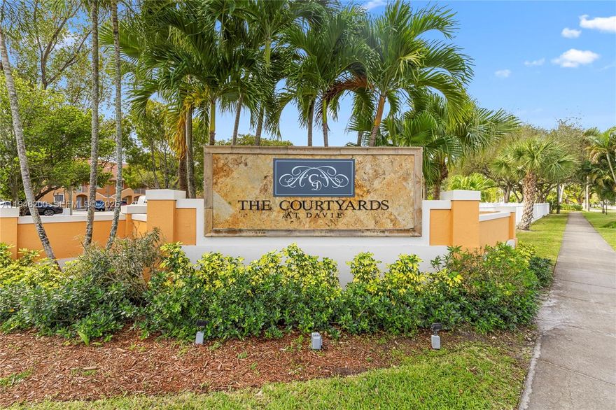 Welcome to this bright and inviting condo offering comfort, convenience, and an unbeatable location. Perfect for homeowners and investors alike, this well maintained unit provides a functional layout, plenty of natural light, and a relaxed South Florida lifestyle.

Enjoy spacious living areas, a comfortable bedroom setup, and beautiful common areas ideal for morning coffee or evening relaxation. The community offers great amenities and a peaceful atmosphere while being just minutes from everything.

Conveniently located near Nova Southeastern University, Broward College, major highways, shopping centers, dining, and entertainment, this property is ideal for students, professionals, or anyone seeking easy access to work and play. With low maintenance living and strong rental demand in the area, this condo is a fantastic opportunity.

Whether you’re looking for a primary residence, vacation home, or investment property, this Davie condo checks all the boxes. Don’t miss your chance to own in one of South Florida’s most desirable and centrally located communities!