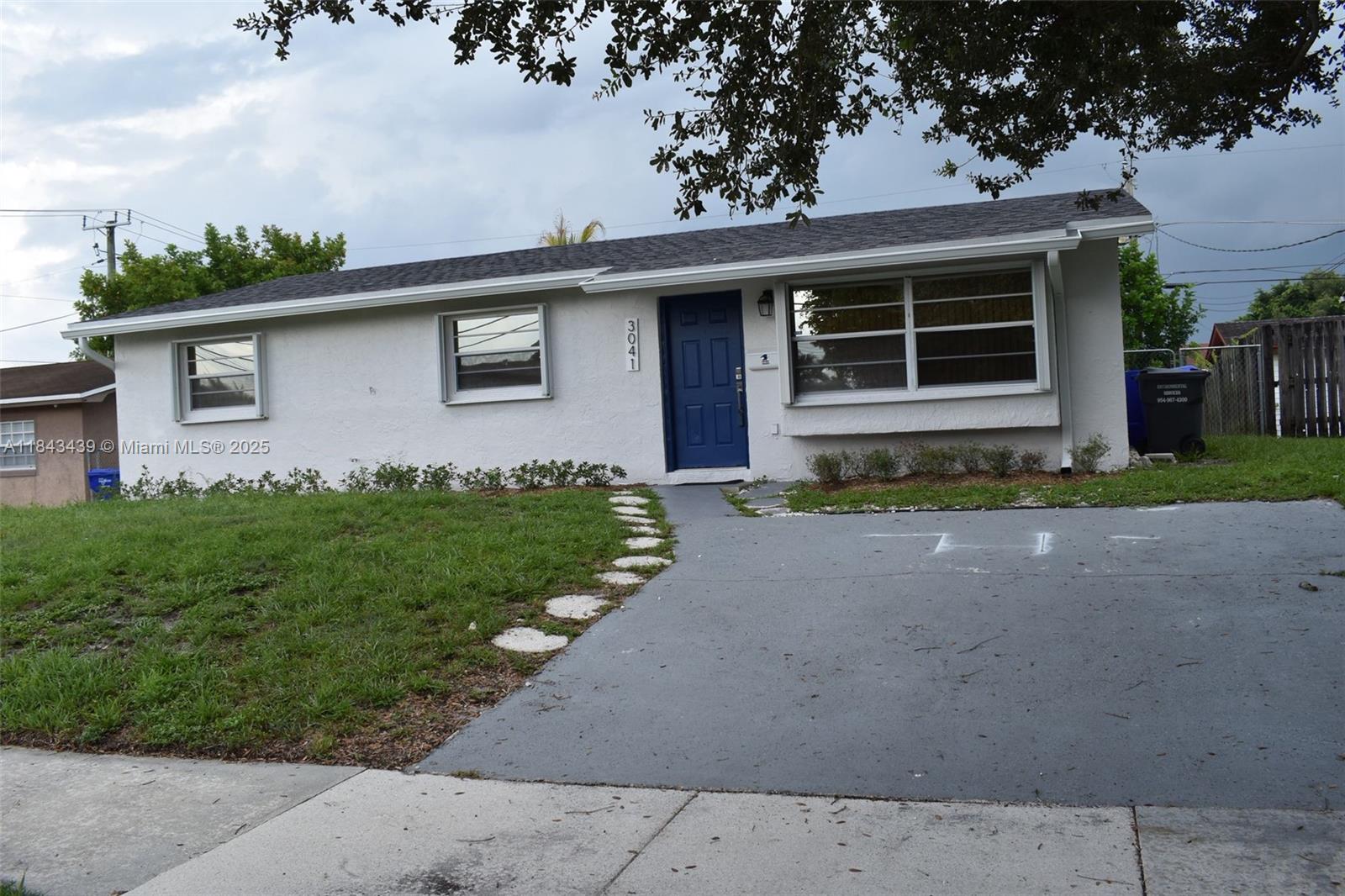 NEWER roof - 2024! Full set of hurricane accordion shutters, laminate flooring - updated kitchen with granite countertops and stainless steel appliances. The bathrooms are also updated and modern! This is a true 3-bedroom 2-bathroom home with no conversions, situated high on the lot. It even has a laundry room inside under air! Screened-in patio, fenced yard with a big walk-in shed. The property has ample parking. Fresh paint inside and out - move right in, no repairs needed, AC 2021 and the water heater 2022. Easy to show, easy to sell, easy to insure!
