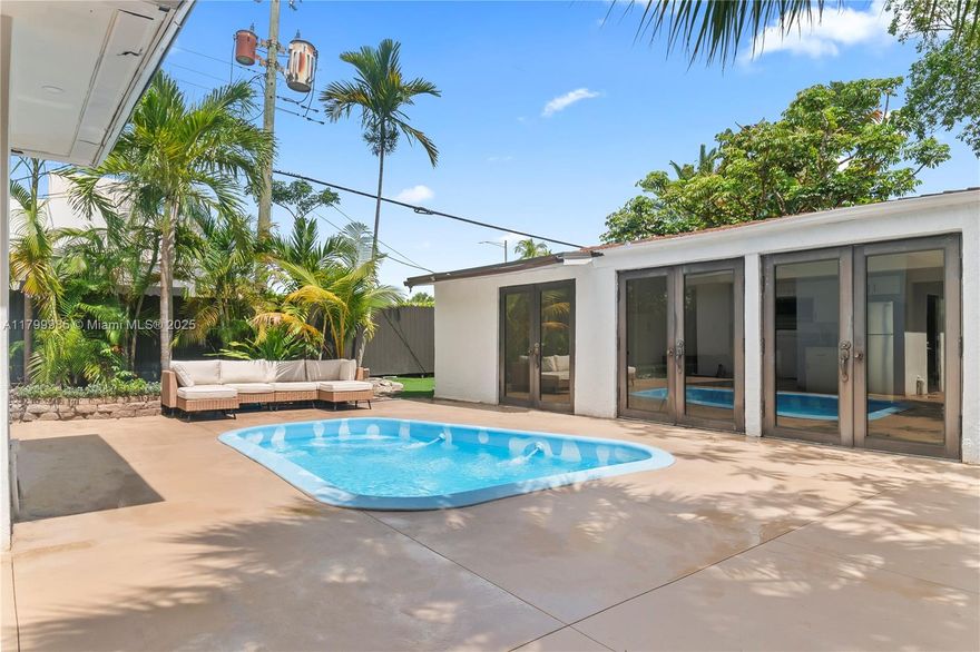 Welcome to 509 SE 19th St—a beautifully maintained and income-producing triplex just minutes from everything Fort Lauderdale has to offer. The main residence features a spacious 3-bedroom, 1-bathroom layout filled with natural light, complemented by two fully equipped studio units—perfect for rental income, guests, or extended family. Step outside to your private tropical oasis, complete with a sparkling in-ground pool and a sun-soaked patio This prime location is walking distance to vibrant bars, top-rated restaurants, and local shops, and just minutes to FLL International Airport, Port Everglades, stunning beaches, downtown, and iconic Las Olas Boulevard.