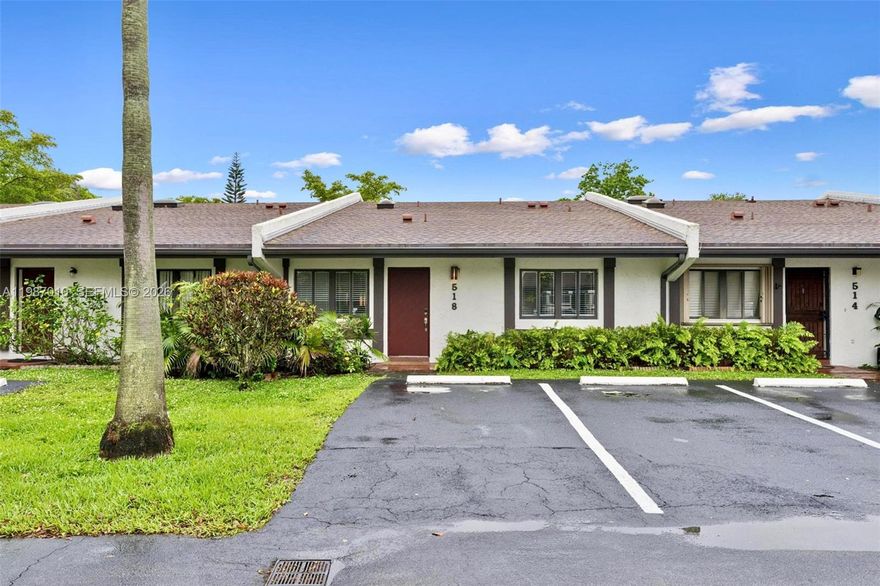 Beautiful fully updated townhouse in a quiet gated community. Spacious 2-bedroom, 2-bath layout with a private patio and two parking spaces directly in front. Plenty of guest parking available. Community features a pool and walking areas. Excellent location. First, last, and security required. Fast approval.