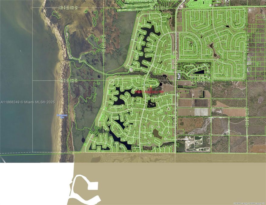 The lot is located in the desired *Burnt Store Lakes* area. The community has Public Utilities, a Community Park, a Bike Path, a Kayak Launch, and a Recreation Area & Playground. Close to Restaurants, Local & International Airports, Historic Punta Gorda, the popular Fisherman's Village, US 41 & I-75, and Cape Coral. Nearby is *Burnt Store Marina* which has slips, a boat ramp, dry dock storage and the *Burnt Store Marina Golf and Activity Club* This is a deeded community with newer homes. The Burnt Store Corridor is growing! Buy and build now or invest and build later. I can help you with a builder, too. SW FL awaits you! 
L
