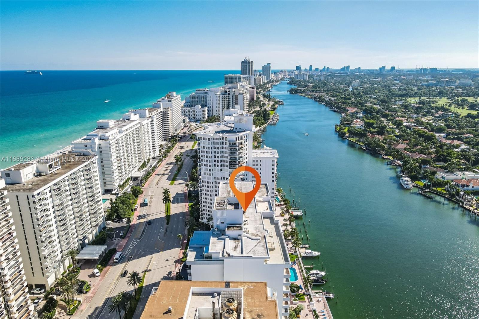Property for Sale at 5700 Collins Ave 4A, Miami Beach, Miami-Dade County, Florida - Bedrooms: 2 
Bathrooms: 2  - $515,000