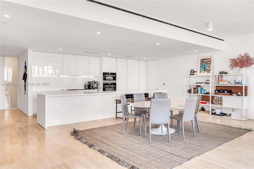 Experience this exceptional 2-bedroom, 2.5-bathroom southwest-facing corner residence, designed by Pritzker Prize–winning architect Richard Meier at The Surf Club, features a spacious open kitchen with high-end appliances and an elegant living and dining area filled with abundant natural light. Thoughtfully designed for both comfort and entertaining, the residence offers refined finishes and a seamless, airy layout. Residents enjoy legendary Four Seasons hospitality, including 24-hour concierge service, four fully serviced pools with direct beach access, state-of-the-art fitness centers, four acclaimed on-site restaurants, a serene spa, and a full suite of personalized services. Experience elevated coastal living defined by timeless architecture and exceptional service.