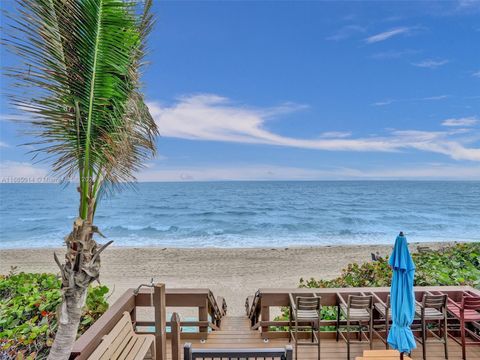 A home in Hillsboro Beach