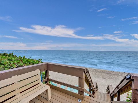 A home in Hillsboro Beach