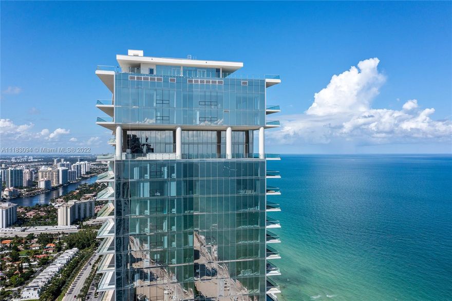 This beautiful 3-bed unit with a flow-thru plan and designed by Steven G will be delivered Turn key with high-end finishes.  Enjoy direct views of the ocean from the living room and master bedroom and Intracoastal Waterway views from the other bedrooms. Italian cabinetry & countertops, top-of-the-line Gaggenau appliances, huge oceanfront sunrise terrace with summer kitchen. Turnberry Ocean Club Residences is composed of 70,000 SF of luxury amenities with unrivaled, world-class service including a 3-story (30-32 floors) private signature Sky Club with sunrise/sunset pools, private dining, health & wellness spa & entertainment.