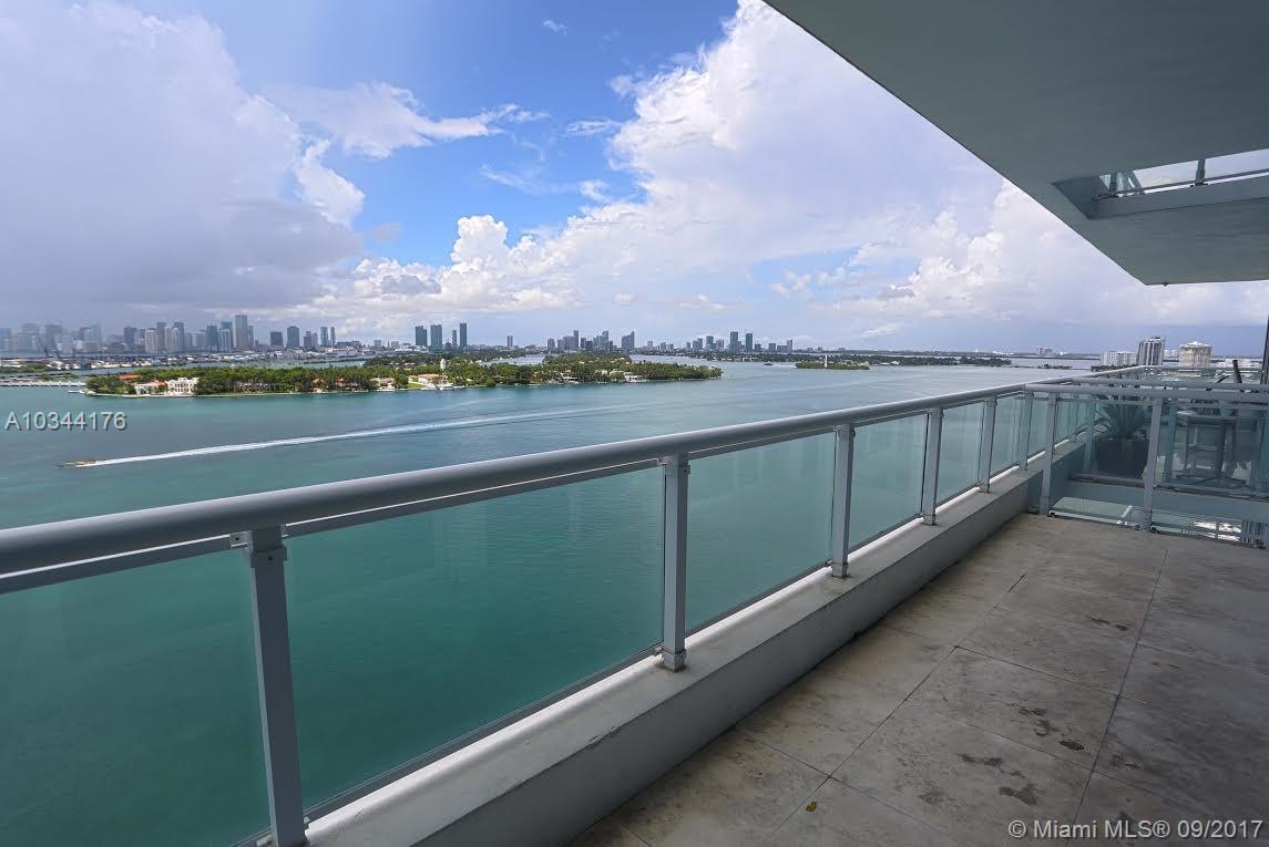 Direct bay and star island view, with Miami skyline. Marble floors, stainless steel appliances. Spectacular 1/1 unit in Bentley bay. Nestled in the chic new "west of fifth" area of south beach. Prime waterfront location and ultra modern design. Full amenities building.