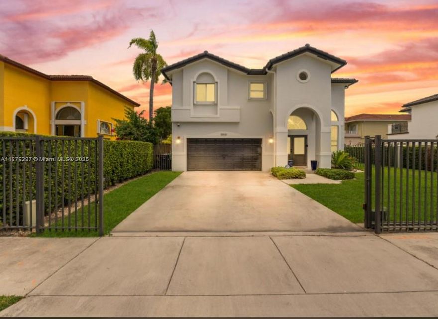 This stunning Gated three bedroom, two and a half bathroom home is a true gem, boasting a beautifully remodeled interior and exterior. The Turfed yard boasts breathtaking views of the lake, this property offers a serene and picturesque setting thats's perfect for relaxation and entertainment. The spacious living areas are filled with natural light, and the sleek remodeled kitchen is equipped with top-of-the-line finishes. The primary suite is a tranquil retreat, complete with a luxurious bathroom and access to the outdoor sitting area, where you can take in the tranquil lake views. Bring your most discerned buyer!