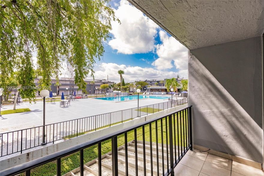 Discover this beautifully maintained condo in the heart of Fontainebleau, offering the perfect blend of space, comfort, and convenience. This light-filled home features oversized bedrooms, new stainless steel appliances, and an open area that flows seamlessly to serene pool views.

Enjoy the feel of an ample condo with tasteful modern finishes throughout. The community is well-kept and offers resort-style amenities, including a sparkling pool, lush landscaping, and ample parking.

Ideally located near major highways, Miami International Airport, FIU, restaurants, top-rated schools, and shopping centers, this home provides easy access to everything Miami offers. Whether for a primary residence or investment, this gem delivers exceptional value in a prime, highly sought-after location.