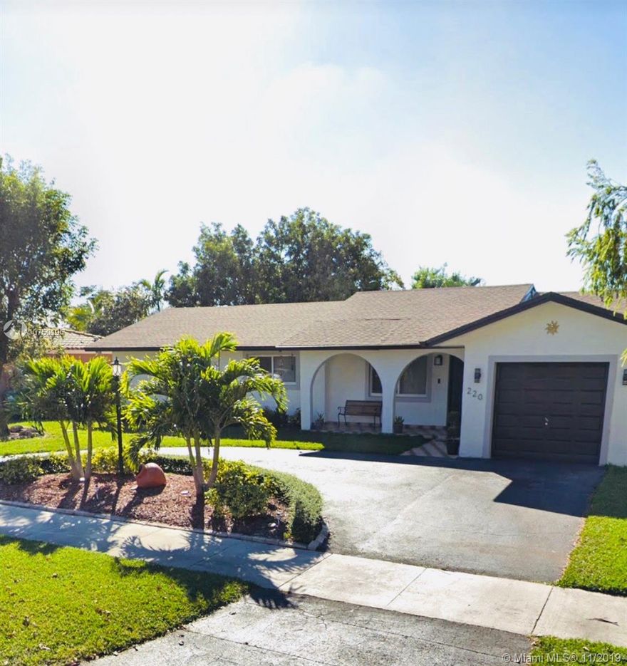 Located in a private cul-de-sac, this family home is minutes from the turnpike and situated in a sought after, central neighborhood. This wonderful family home features new roof installed 2018, gorgeous updated kitchen w/ granite counter tops, stainless steel appliances, updated bathrooms, & walk-in closets. Your family will enjoy the extra details that make this home special; elegant recessed lighting, manicured landscaping, french doors, & your private exit to the pool from the master bedroom.