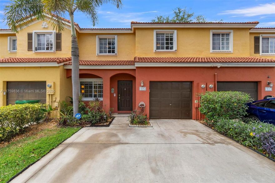 Discover a move-in ready townhome in the heart of Miramar. Located in a gated community, this home offers 3 beds, 2.5 baths, a versatile loft, and 1-car garage. Enjoy open living spaces, a bright dining area, and an eat-in kitchen. The master suite features a walk-in closet and ensuite bath. Relax in the private backyard surrounded by nature. Community amenities include pools and walking paths, with easy access to top schools, shopping, dining, and highways. Also available furnished!