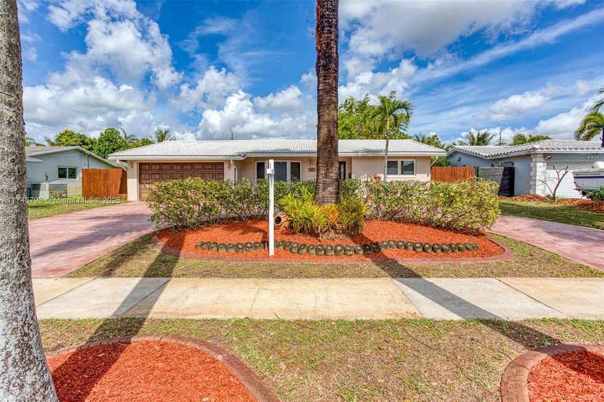 Welcome to your fully renovated and furnished with modern designs home with a screened in pool. This home features large open spaces with large bedrooms very comfortable for growing families. Large two car garage with AC which can easily be used as a game room/ turned into a gym etc. Well manicured, quiet and welcoming neighborhood centrally located in the heart of Hollywood near restaurants, schools, houses of worship, plenty of doctor offices, and schools. A must see in person. Perfect for entertaining and enjoying the beautiful Florida outdoor weather. Bring your best offer!