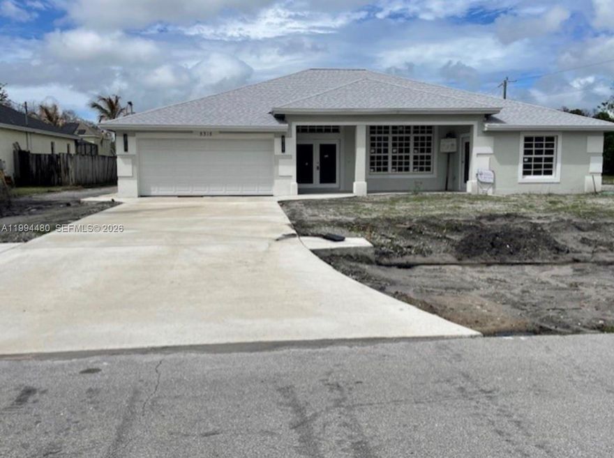 Brand-New Construction | 4 Bedrooms + 3.5 Bathrooms in Port St. Lucie!
Welcome to 5315 NW Milner Drive, a stunning new construction home designed with modern living in mind. This beautifully crafted residence features 4 spacious bedrooms and 3.5 bathrooms, offering the perfect blend of comfort, style, and functionality.

Step inside to an open-concept floor plan filled with natural light, high ceilings, and contemporary finishes throughout. The gourmet kitchen serves as the heart of the home, complete with sleek cabinetry, premium countertops, and ample space for entertaining. The expansive living and dining areas flow seamlessly, creating an ideal setting for gatherings or everyday living.

The primary suite offers a private retreat with a luxurious en-suite bathroom and generous closet space, while additional bedrooms provide flexibility for family, guests, or a home office.
Enjoy outdoor living with plenty of space to create your dream backyard—perfect for relaxing or entertaining under the Florida sun.

Conveniently located near shopping, dining, schools, and major highways, this home offers the best of Port St. Lucie living with the peace of mind that comes with brand-new construction.

Don’t miss the opportunity to own this move-in ready, modern home!