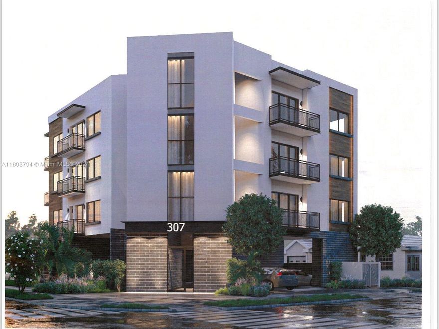 Price reduced by $100k+! SITE PLAN APPROVED! Prime development opportunity in the heart of Hollywood! This 8,000 sqft corner lot comes with a ready-to-go approved site plan for a 4-story building. Plans include 11,700+ sqft under A/C, featuring 12 one-bedroom units and 14 parking spaces. Located just off Hollywood Blvd, near Young Circle, and only 2.8 miles to the beach. A half-mile from Ben Gamla Charter School, this property combines convenience, growth potential, and strong ROI. Don’t miss this chance to invest in Hollywood’s future! The Best Part? The current house has a tenant paying $2,700 a month so you don't have to incur expenses while preparing to build.