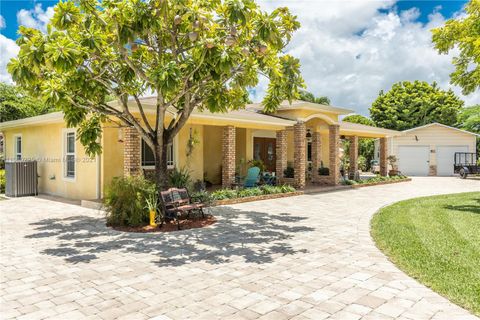 A home in Miami