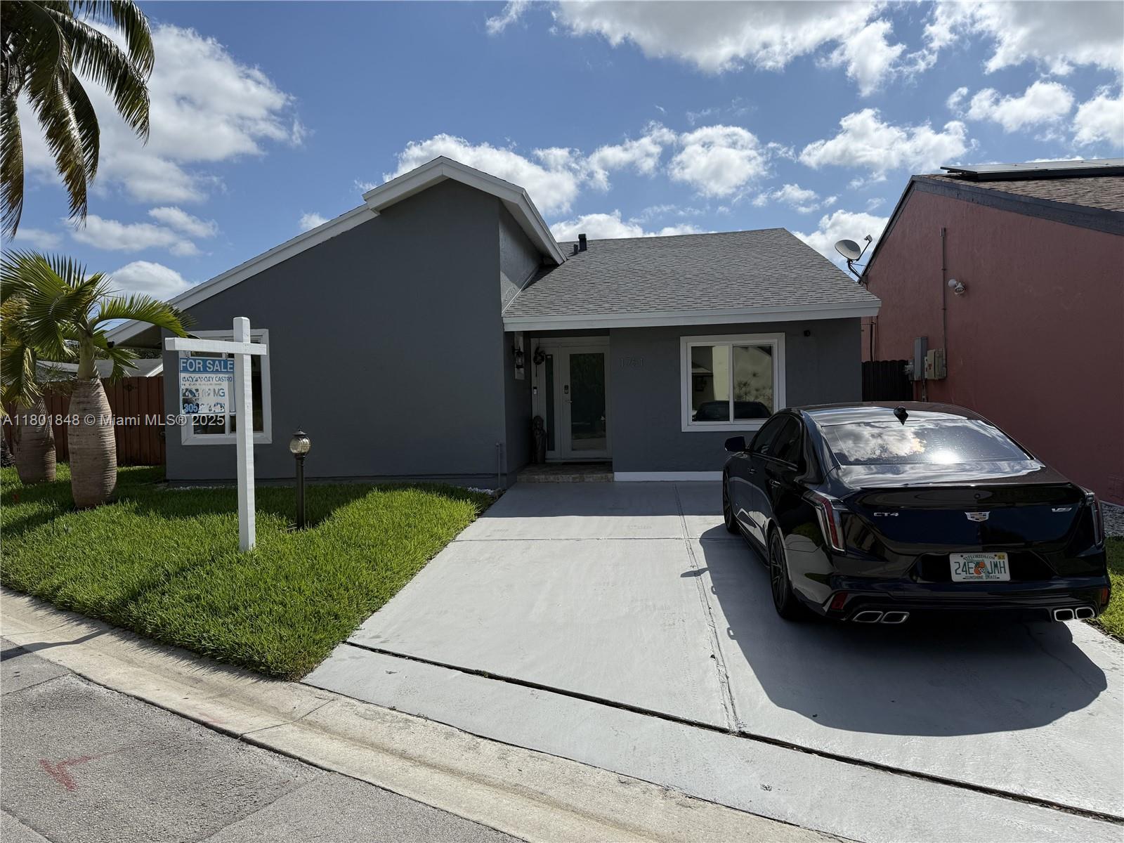 Property for Sale at 1751 Sw 87th Ter, Miramar, Broward County, Florida - Bedrooms: 3 
Bathrooms: 2  - $549,000