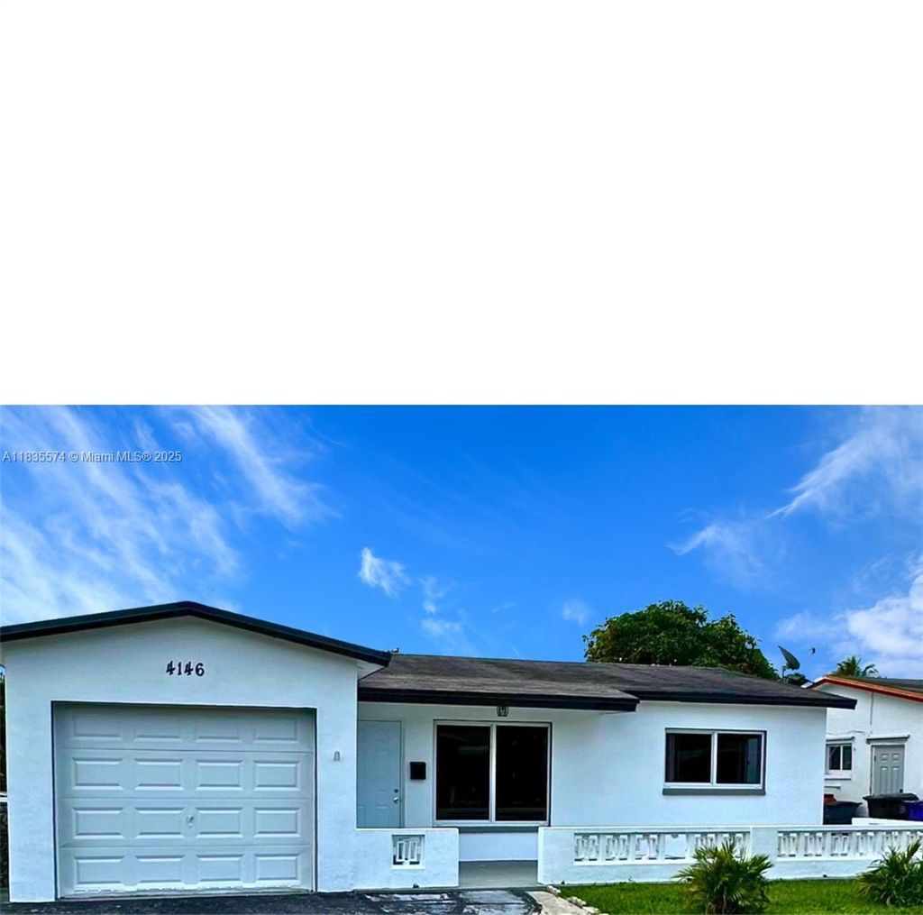 Photo of 4146 NW 52nd Ave, Lauderdale Lakes, FL 33319 (MLS # A11835574)