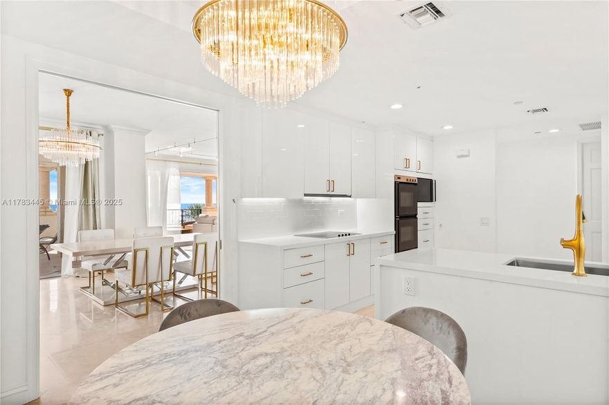 Move right in and wake up to breathtaking ocean views every day! This newly remodeled 3BR/3.5BA oceanfront residence on the 4th floor offers 2,861 SF of luxury living with unobstructed direct views of the beach and Atlantic. Designed to impress, it features exquisite stone and plush white carpet floors, sophisticated custom decor, and an open-concept living and family room that flows onto a full-length oceanview balcony. The chef’s kitchen is outfitted with top-of-the-line appliances and opens to a private eat-in dining area. The expansive primary suite includes its own terrace and panoramic ocean views. Don’t miss this turnkey opportunity—schedule your private tour today!