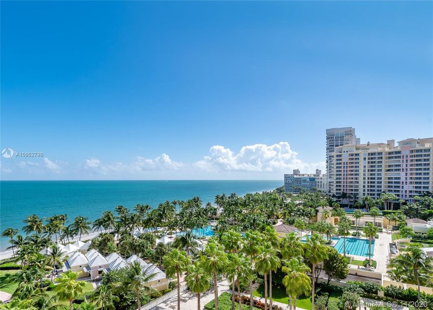 Enjoy the very best that the Ocean Club has to offer! This superb Ocean Tower unit sits right on the beach with spectacular unobstructed ocean views. Sophisticated and remodeled to perfection, this spacious 3,600 Sq. Ft. home offers 4 bedrooms plus staff quarter and 5 / 1 baths and oversized terraces. The Ocean Club is resort style family living with a private Beach Club, poolside restaurants, new fitness center, spa & beauty salon, Tennis club & more! Contact us today for a private viewing.