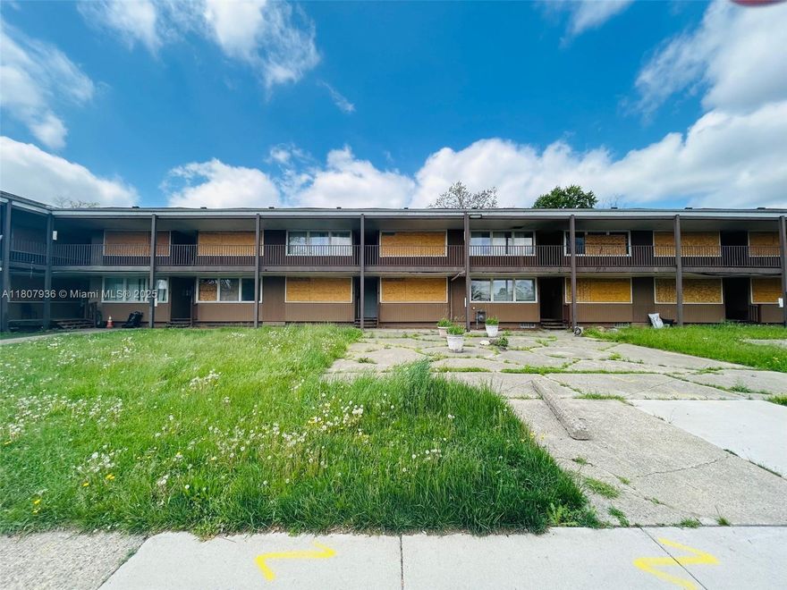 INVESTOR SPECIAL! 56 unit complex. Each property is being listed individually but can be sold as a package. 100% vacant add value properties. Good roofs and most windows updated! Mix between 1 and 2 bedroom units. Mostly 1 bed 1 bath. Units need turned and rented. Will be a cash cow for an investor! Greenfield road is the main strip from the city to the suburbs where the city busses run! Ample amount of parking spaces! Serious buyers only. Seller financing is available but seller needs 50% down. Looking for cash buyers. Addresses included are: 16501-16561 Greenfield-Detroit (56 units,) 2255 Webb-Detroit (156 Units) and 16600 Greenfield-Detroit (80 units.)