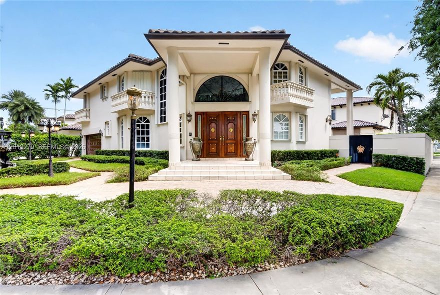 Spacious 5-bedroom, 4-bath two-story home located in a sought-after neighborhood. Features elegant marble floors throughout and a functional layout with a Jack-and-Jill bathroom upstairs. Built with a concrete second-floor slab, offering added durability and peace of mind during storm season. The home offers ample closet space, a large primary suite with a generous bathroom including both tub and separate shower, and a two-car garage. Enjoy outdoor living with a large backyard, private pool, and jacuzzi—perfect for entertaining. Equipped with two A/C units (2016 and 2022 upstairs) for added efficiency and comfort.