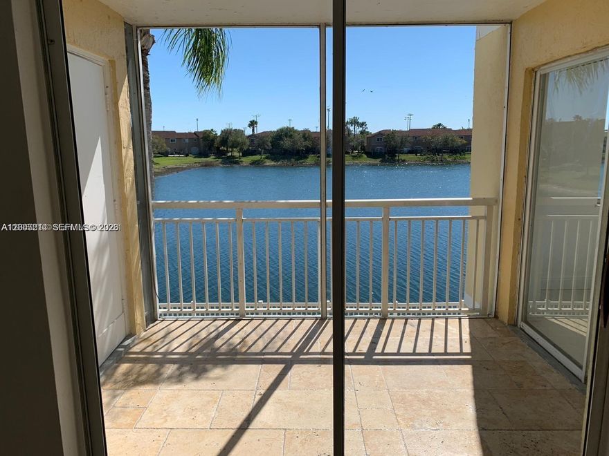 Beautiful 2-bedroom, 2-bath residence with stunning water views from every room. Bright and airy layout filled with natural light. Fully renovated with modern finishes throughout. Enjoy resort-style amenities including pool, fitness center, clubhouse, tennis courts, BBQ areas, and children’s playground.