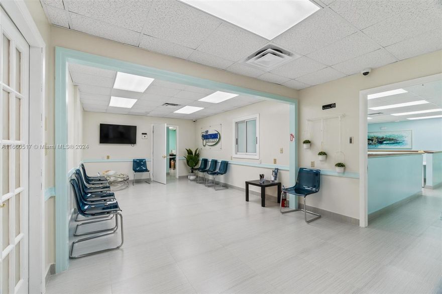 Unit 504 and 505 comprise a fully renovated medical center of 2,682 sqft, providing a turnkey solution for its new owner. The renovation includes new flooring, fresh paint, and upgraded lighting fixtures, creating a bright and welcoming atmosphere. This space is priced at $633,333.00 and is ideal for medical practitioners seeking a well-equipped space to establish their practice.