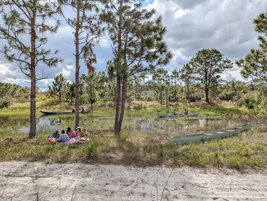 This vacant land is zoned for mobile, modular, or single-family home and offers private access to a picturesque pond surrounded by beautiful trees, perfect for picnics and enjoying nature. The lot provides the option to place a home or mobile home. The property is situated in a residential neighborhood with convenient access to shops, supermarkets, and other amenities just 15 minutes away. Additionally, it is located approximately two hours from major cities like Miami, Orlando, and Tampa and just 20 minutes from Sebring and Avon Park, FL.