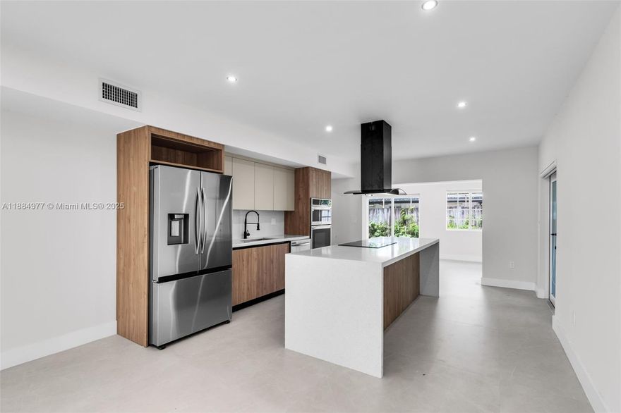 Fully renovated home with brand-new impact doors and windows, a recently repaired roof with city permit, and all new appliances included. This property offers upgraded electrical, plumbing, and sanitary systems, along with elegant porcelain tile floors throughout. Move-in ready and in excellent condition, it’s located in a prime area close to everything. A perfect opportunity to own a modern, worry-free home in a highly desirable location!