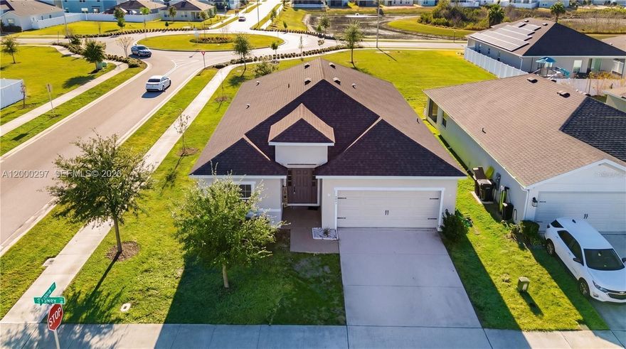 AMAZING CORNER LOT. Welcome to this beautiful Shelby Model in the highly desirable Astonia community in Davenport! This 4-bedroom, 2.5-bath home offers a bright open-concept layout filled with natural light throughout the entire property. The spacious living and dining areas flow perfectly for entertaining, while the vinyl flooring adds a modern and low-maintenance touch.The primary suite features a double-sink vanity and plenty of space to relax. Sitting on a premium corner lot, this home offers extra privacy and great curb appeal. Conveniently located close to shopping, dining, major highways, and everything Davenport has to offer. Move-in ready and easy to show!! don’t miss this opportunity!