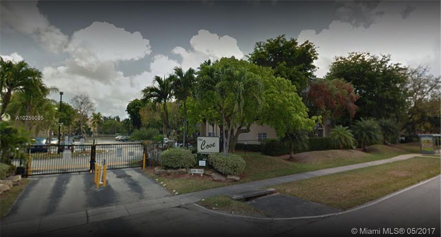 Lovely and spacious 2 bedrooms and 2 full bathrooms , large open and bright apartment in the much desired Cutler Bay inside a great gated community called "The Cove". screened balcony, tile floors all trough out,  Bright and spacious living room, close to schools, Express ways and Shopping Centers and Popular Black Point Marina. Beautiful pool and lake view for you to enjoy. 24 hr. Security . This won't last, call me now!