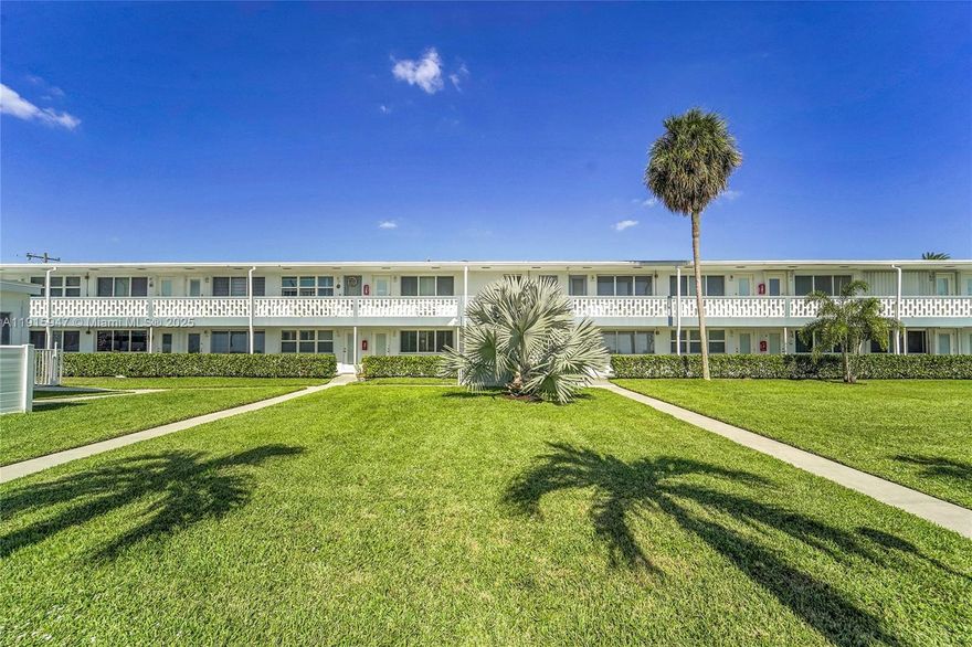 Experience the ultimate coastal lifestyle in this vibrant 1 bedroom, 1 bathroom 55+ community at Diplomat Gardens.
Located just one block east of US-1, you are minutes from the beach, shops, and dining!
-Immersive 'Margaritaville' decor with termite-resistant Teak/Cypress-style wood accents and charming tropical details.
The ceiling beams are crafted from painted foam to mimic wood, beautifully decorating this co-op.
Modern Upgrades: Includes elegant granite countertops, an electric stove, and an efficient tankless water heater.
Safety & Efficiency: Features impact doors and windows for storm protection. No rentals nor pets are allowed
This is your perfect, move-in-ready place for you to enjoy!