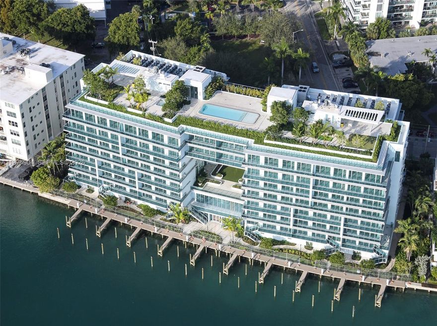 Turnkey property! La Baia Bay Harbor Islands is a new luxury boutique bayfront condominium in Miami’s exclusive Bay Harbor Islands. Residence UPH05 is a flow-through unit with 10-foot ceilings, a private terrace, and three bedrooms and three and a half bathrooms, offering stunning ocean, Biscayne Bay, and sunset views.
La Baia Bay Harbor Islands offers 30,000 sq. ft. of resort-style amenities, including a 6,000 sq. ft. deck with panoramic views; dedicated kids’ and adults’ areas; a rooftop amenity deck with spectacular waterfront views; an expansive rooftop pool; outdoor kitchen; lounge areas; heated soaking spa; splash pad; reflection lawn for yoga, stretching, and meditation; a state-of-the-art fitness center with the latest cardio and weight-training equipment; and a club room with a private bar. Additional amenities include a dockside pick-up and drop-off area and a water sports launch dock with kayaks and more.