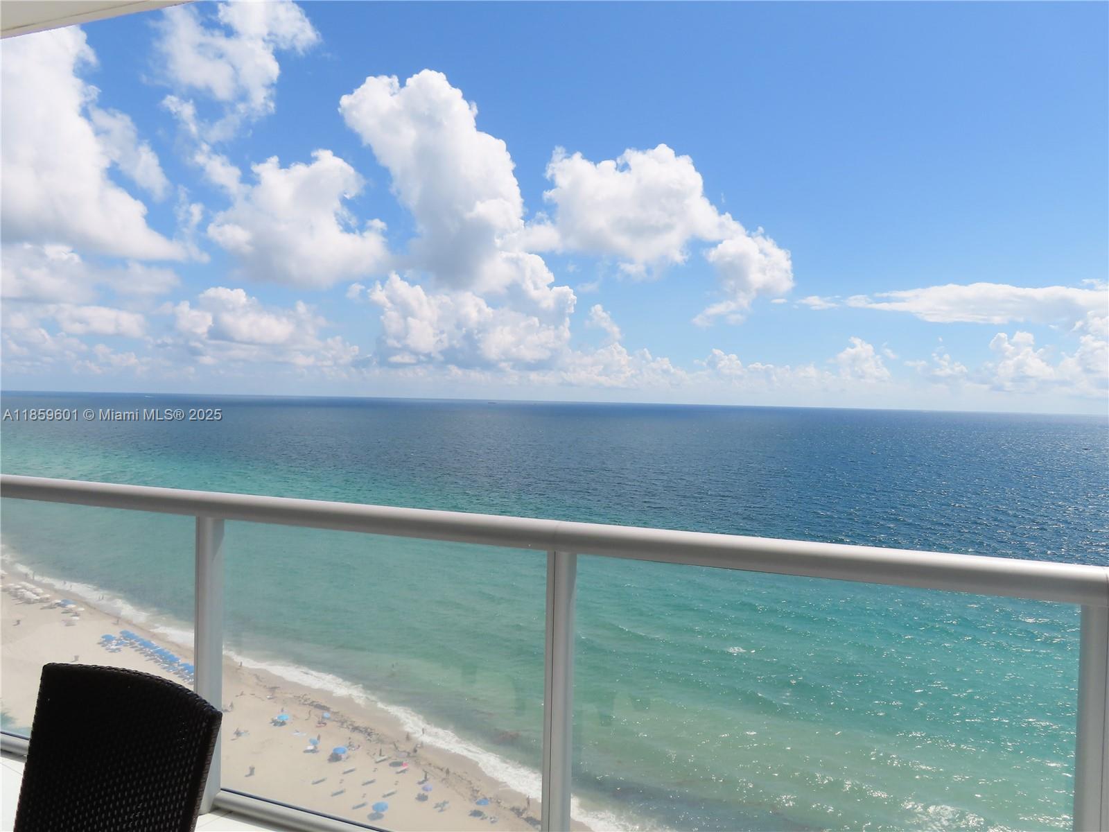 Experience the ultimate coastal lifestyle with breathtaking, direct ocean views and a spacious balcony perfect for relaxing or entertaining. This highly sought-after line offers 1 bedroom plus den and 2 full bathrooms, with the den easily convertible into a second bedroom.Perfect as a beachfront second home, this residence features porcelain floors, laundry room, and private elevator entry directly to your front door, shared by only two lines. From the moment you step into Jade Ocean, you are enveloped in sophistication, elegance, and luxury. Enjoy the fitness center with stunning views of the blue waters of Sunny Isles Beach. The city of luxury. Amenities include full beach service, spa, business center, valet, 24hour concierge, two spectacular pools with cabanas, and private beach access