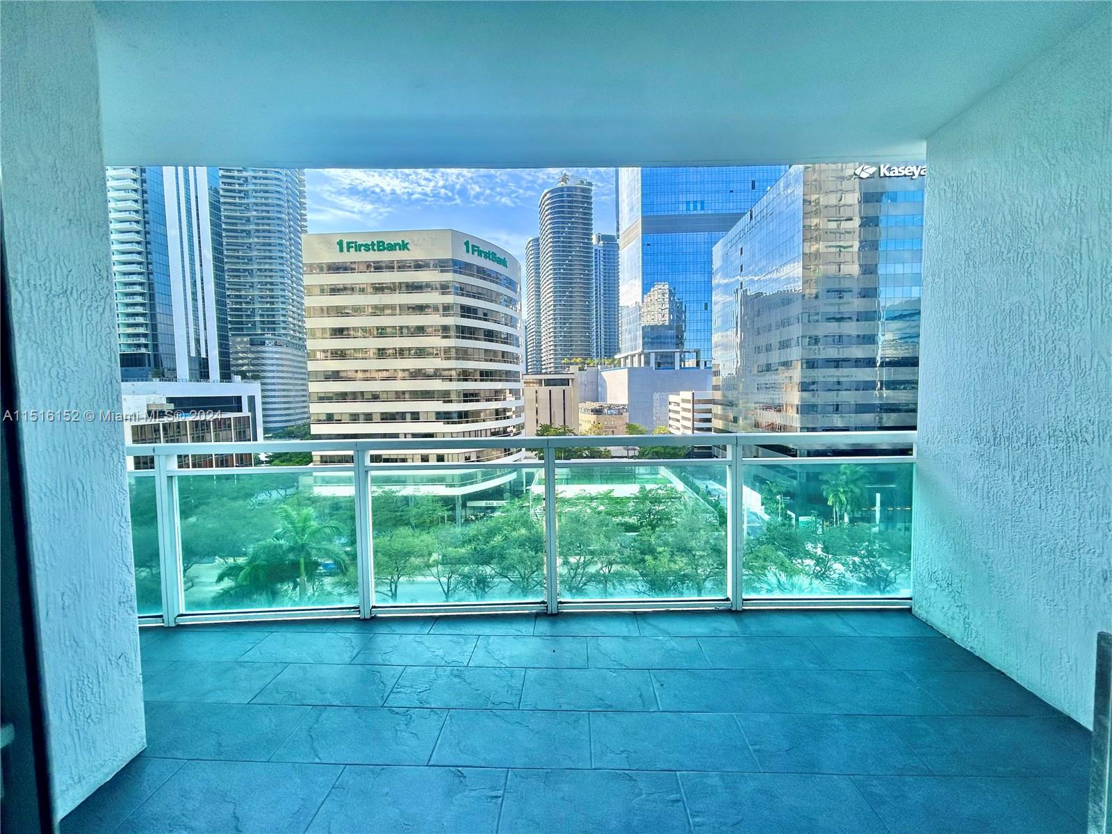 Fantastic 1 bedroom, 1 bathroom residence on the 8th floor in the heart of Brickell with stunning Brickell city views. Stylish tile flooring throughout. Enjoy excellent amenities, convenient same-floor parking. The unit will undergo thorough cleaning and painting before occupancy. Although the unit is currently vacant, please provide a 24-hour notice. A background and credit check are mandatory for prospective tenants. Don't miss out on this prime living opportunity!