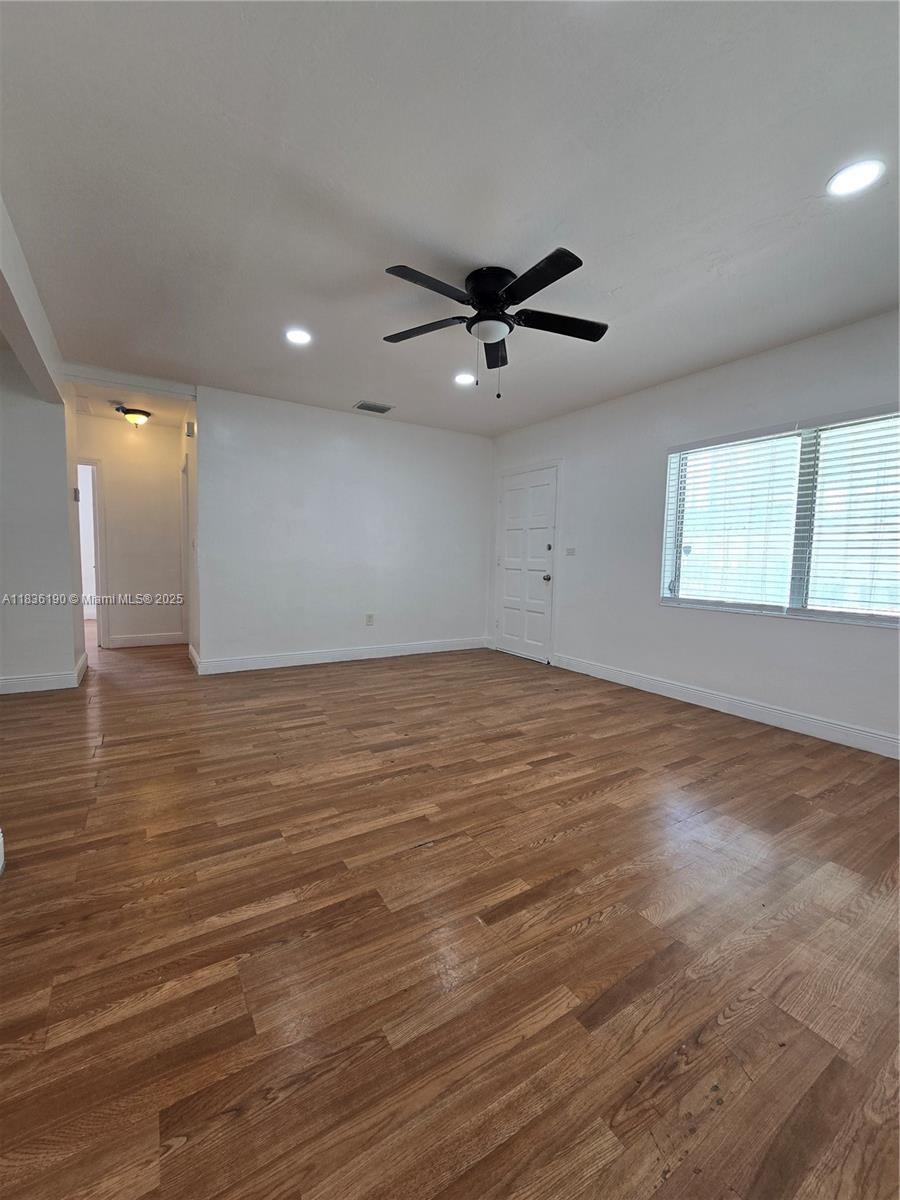Spacious 3/2 with updated bathrooms, new kitchen cabinets, new stove, central A/C, fresh paint, and wood laminate floors. Water included + 2 parking spots. Great location near Coral Gables, Brickell & major highways. Quiet street, walkable vibe, close to it all. Vacant, move-in ready. Same-day showings OK. Easy to qualify, fast approval. Perfect for professionals or small families.
