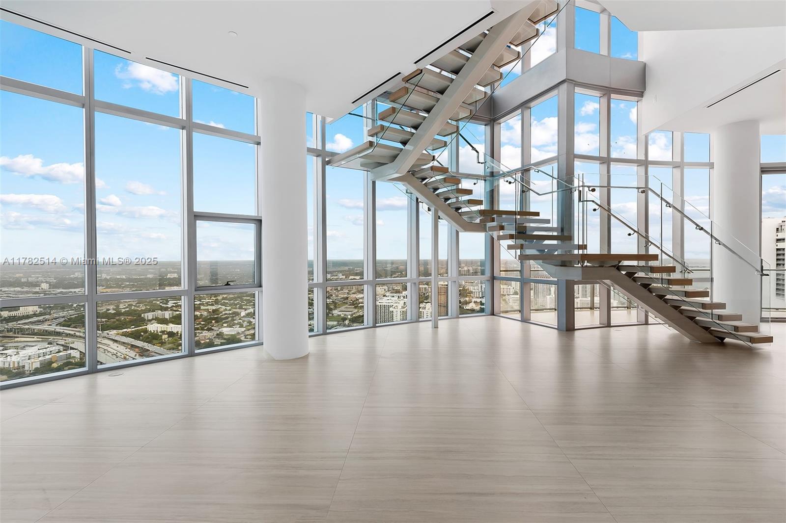 Property for Sale at 851 Ne 1st Ave Ph 5500, Miami, Broward County, Florida - Bedrooms: 4 
Bathrooms: 6  - $6,990,000