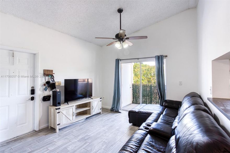 Welcome to Reflections at Pembroke Pines!
This updated 2-bedroom, 2-bathroom condo offers comfortable living with practical upgrades throughout. It features newer flooring, refreshed bathrooms, a clean and functional kitchen with updated cabinets, and stainless steel appliances. You'll have one assigned parking space and plenty of guest parking nearby. The community includes great amenities like pools, a clubhouse, gym, racquetball, basketball and tennis courts, and night-time security patrol. Plus, improvements are underway, including updates to the roof. Located in the heart of Pembroke Lakes, you're close to shopping, dining, and major roads—everything you need is just minutes away.