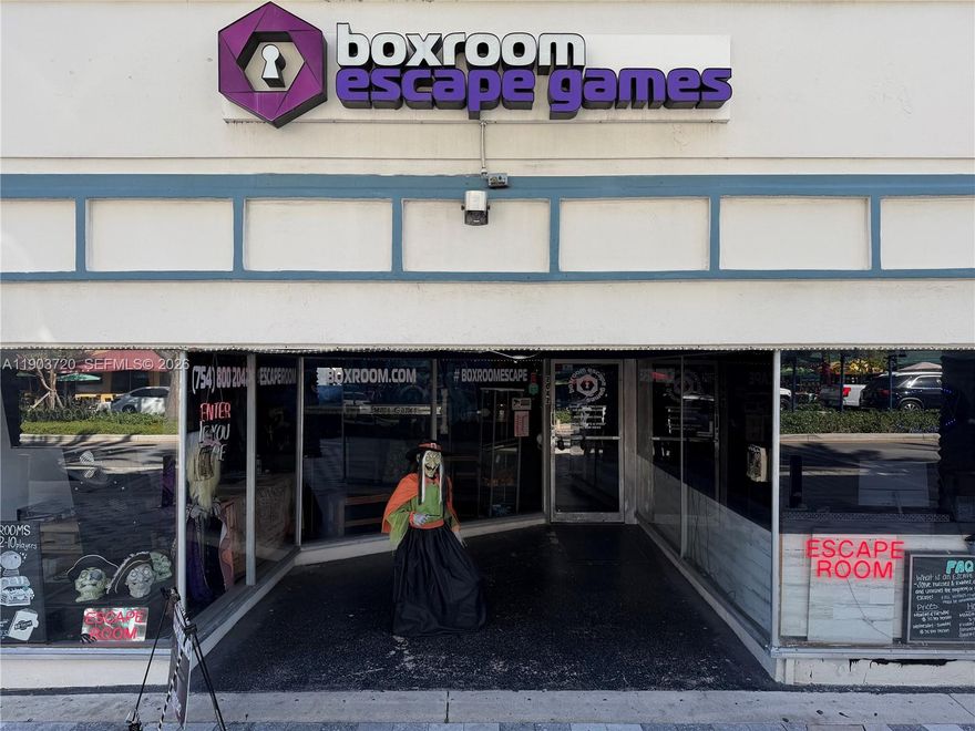 Boxroom Escape Games is an operating escape room entertainment business located in a high-traffic commercial area of South Florida. The facility features three fully built and professionally themed rooms offering 1–2 hour interactive game experiences.
The business caters to families, tourists, private parties, birthdays, and corporate team-building groups. Each room is equipped with custom décor, props, and electronic puzzle systems. The sale includes all furniture, fixtures, equipment, branding, website, booking system, and operational assets.
Fully operational turnkey business. Business sale only — no real property included. Suitable for an owner-operator or investor.