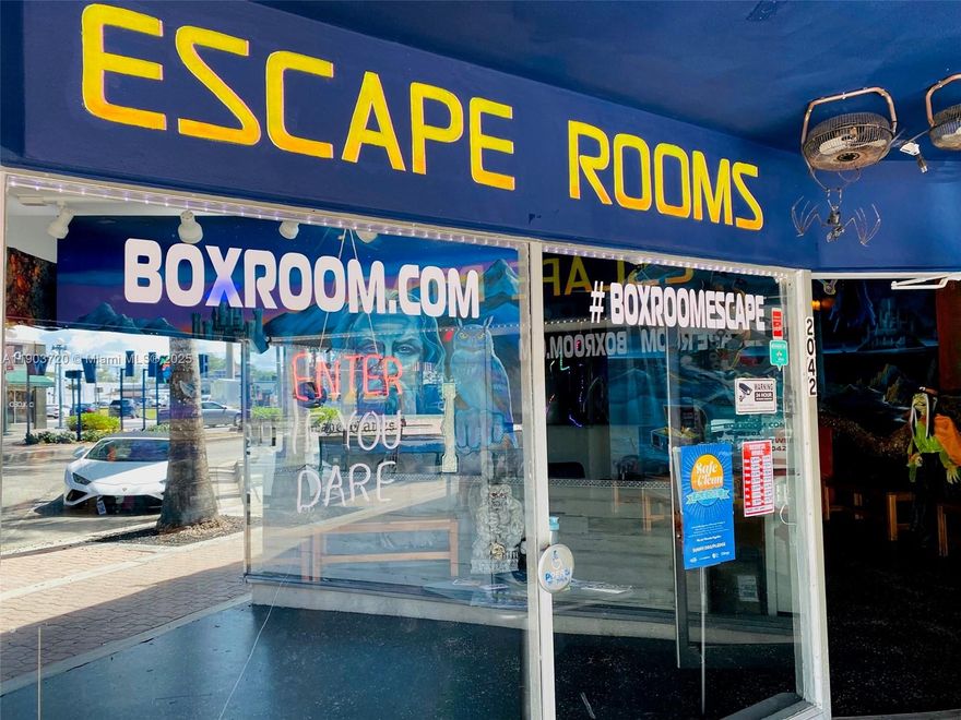 Boxroom Escape Games is a well-established, multi-room escape game entertainment center in a busy South Florida location. Designed for families, tourists, birthday groups, and corporate team-building, this turn-key business features multiple fully themed, immersive adventure rooms with professional décor, custom props, and advanced electronic puzzle technology. Known for excellent reviews and strong repeat business, it delivers steady, year-round bookings and high customer satisfaction. Fully operational with trained staff, proven systems, and solid marketing in place. A rare opportunity to own a popular, profitable entertainment business with immediate earning potential and continued growth in the booming interactive experience market.