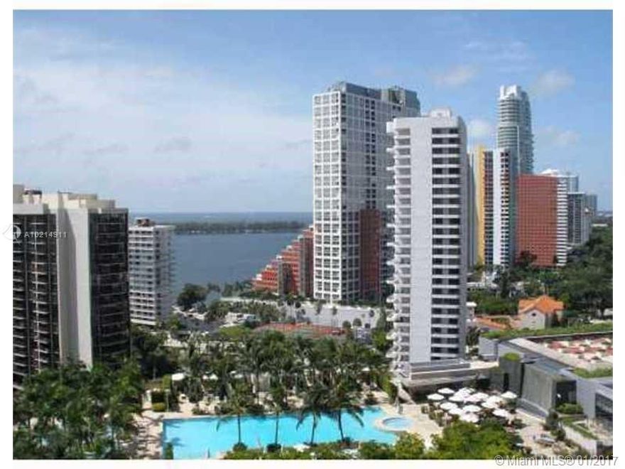 BEAUTIFUL 2/2 TOTALLY FURNISHED UNIT, MAGNIFICIENT VIEW OF BISCAYNE BAY, FULLY UPGRADED KITCHEN WITH GRANITE COUNTERTOPS AND STAINLESS STEEL APPLIANCES, WALKING DISTANCE TO MARY BRICKELL VILLAGE, RESTAURANTS AND SHOPS, BUILD WITH EXCELENT AMENITIES AND 24 H SECURITY, SPLIT BEDROOM PLAN, TILED FLOORS.