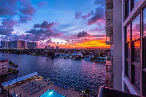 A home in Hallandale Beach