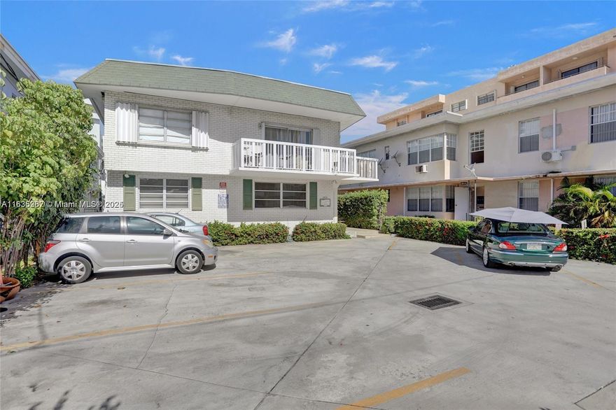 Five out of eight units in this condo building sold as bulk sale or separately. Situated close to the ocean, in one of the best areas in Miami Beach.  Low maintenance fee. Each unit has an assigned parking space. Units are rented and generate immediate income for the buyer. PLEASE SEE BROKER REMARKS!!!