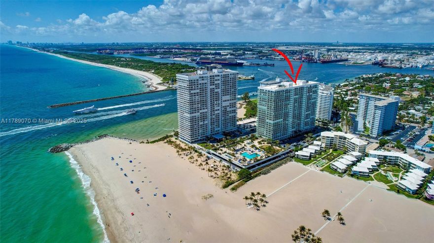 Southeast Corner of Fort Lauderdale Beach–Where Luxury Meets Lifestyle.Nestled in the prestigious Harbor Beach area in Ft Lauderdale,this coveted location is bordered by Port Everglades,offering a front-row seat to luxury cruise ships,thrilling Fleet Week U.S. military vessels & the spectacular Blue Angels air show—all from your own backyard.This luxury property features 24/7 security,on-site restaurant for effortless dining,car wash area & hotel suites available for guests. Enjoy both an AM sun pool and a PM sun Pool,for sunshine any time of day.From your spacious balcony, take in endless ocean views stretching for miles, or unwind at night as the city lights dance along the Intracoastal Waterway.The beach, the views, or the lifestyle is everything you will find at Point Of America.