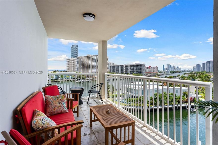 Premier Waterfront Living on the Intracoastal. Experience breathtaking direct Intracoastal and Ocean views from this spacious 3-bedroom, 2-bath corner residence offering unmatched privacy and some of the best views in Hallandale Beach. Flooded with natural light, this beautifully home features an open-concept layout, impact windows and doors, a spacious primary suite with walk-in closet, and an open kitchen appointed with granite countertops, custom illuminated cabinetry, and stainless steel appliances.

Step onto your private balcony and enjoy panoramic waterfront views, a daily backdrop of true South Florida luxury. Additional features include a storage locker and prime covered parking space.

This meticulously maintained waterfront building has recently undergone renovations, including a redesigned lobby, secured entry, fitness center, billiards room, community kitchen, heated waterfront pool, BBQ area, and covered terrace overlooking the Intracoastal.

Ideally located less than 2 miles from the beach and close to a WaterTaxi stop, Hollywood Boardwalk, Aventura Mall, Sunny Isles, premier dining, shopping, casinos, marinas, golf courses, and Fort Lauderdale-Hollywood International Airport.