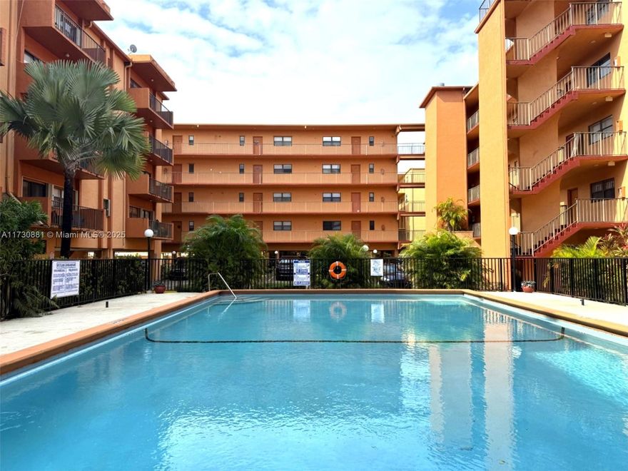 This 3/2 condo offers a great opportunity for homeowners or investors. 
This spacious unit offers an open balcony, along with the convenience of in-unit washer & dryer. 
It offers tile flooring, one assigned, and plenty of guest parking. Enjoy the security provided by the gated community, as well as the proximity to Expressways, shopping centers, schools, and dining spots. The condo has recently passed its 40-year Recertification, a significant milestone for the building's safety and longevity. The association's dues cover water, insurance, pool, gym, assigned parking, and trash removal. Seller will help with buyers closing cost. Special assessment to be paid off at closing. 

Ask me how to come in with only 10% down. Easy to show. Call listing agent for appointment.